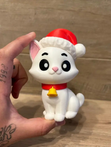 Adorno - Gatito Navideño - Foto 2