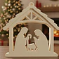 Adorno Navidad - Pesebre Noche De Paz - Miniatura 4