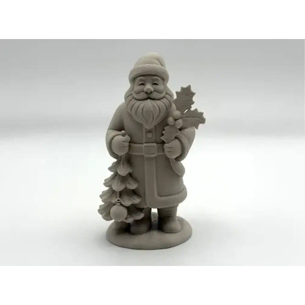 Adorno Navideño- Papá Noel Con Muérdago 1