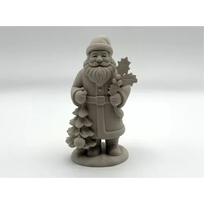 Adorno Navideño- Papá Noel Con Muérdago 1