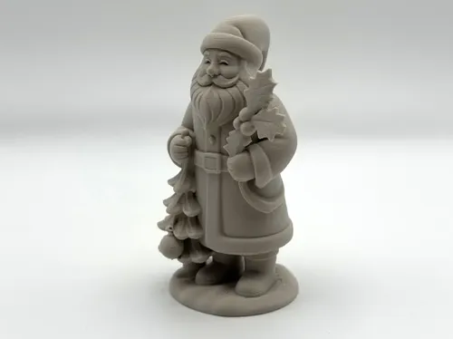 Adorno Navideño- Papá Noel Con Muérdago - Foto 3