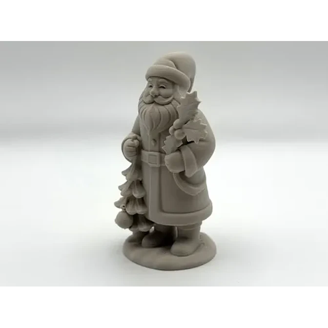 Adorno Navideño- Papá Noel Con Muérdago 3