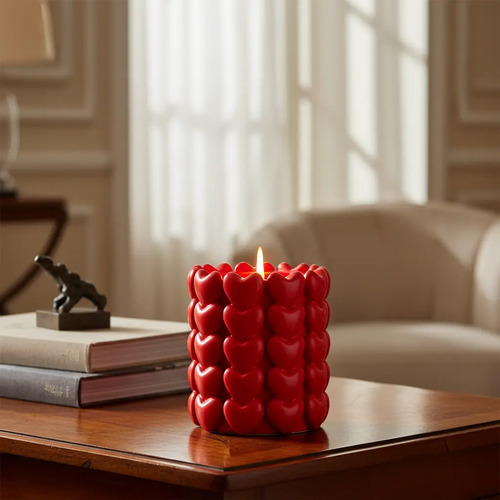 Porta Velas De Corazones - San Valentín - Foto 4