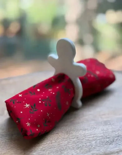 Adorno - Anillo Para Servilleta Navidad - Foto 2