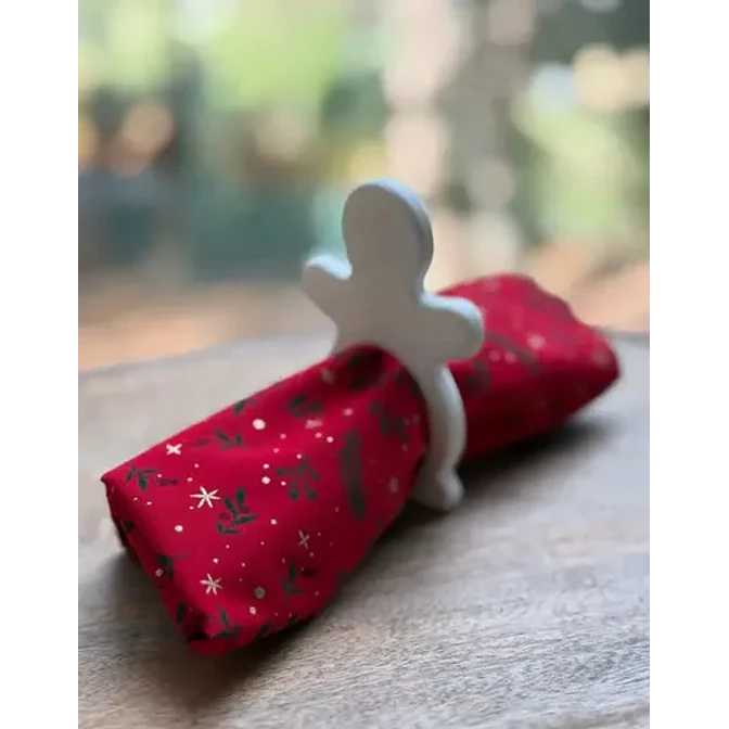 Adorno - Anillo Para Servilleta Navidad 2