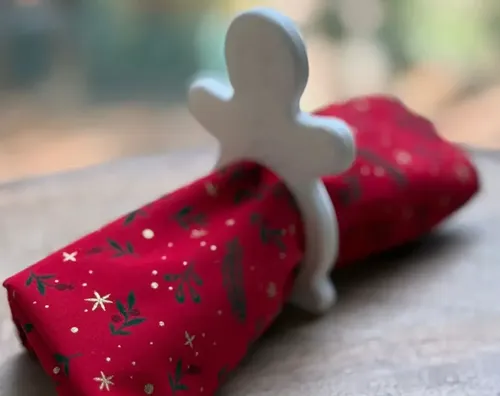 Adorno - Anillo Para Servilleta Navidad - Foto 3