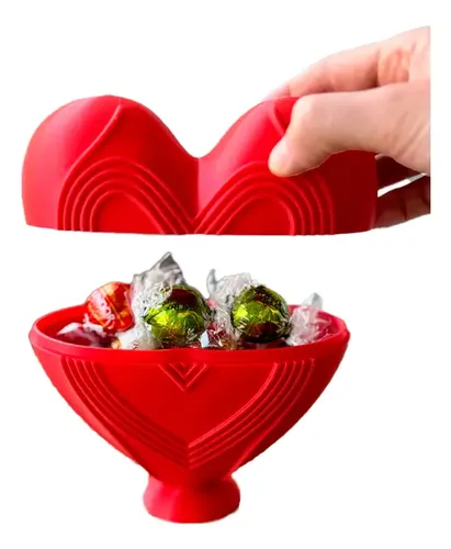 Decoración Caja De Corazón De Pie Para Dulces - San Valentín