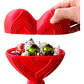 Decoración Caja De Corazón De Pie Para Dulces - San Valentín - Miniatura 1