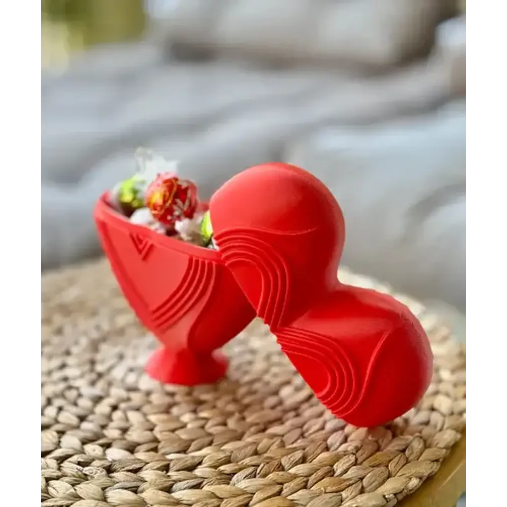 Decoración Caja De Corazón De Pie Para Dulces - San Valentín 3