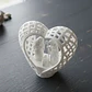 Adorno De Corazón De Belén Navideño - Miniatura 3