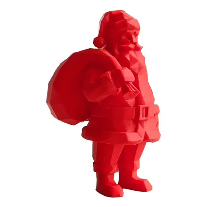 Adorno Navidad - Papa Noel Polígono 1