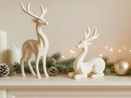 Adorno Navidad - Par De Renos (pack 2 Un) - Foto 4