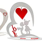 Adorno Corazón San Valentín - Miniatura 1