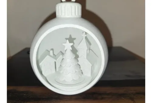 Adorno Para El Árbol De Navidad- Pueblo De Nieve - Foto 4