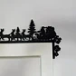 Adorno Navidad - Esquinero De Puerta Santa Y Renos - Miniatura 3