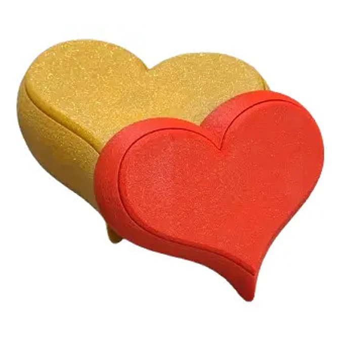 Caja De Corazones De San Valentín Pack 4