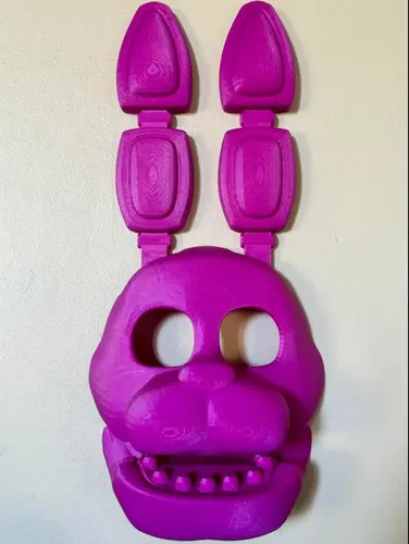 Decoración Máscara De Bonnie Para Pared - Fnaf - Foto 3