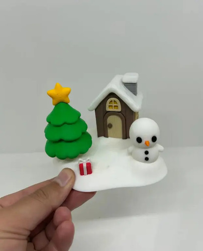 Adorno - Micro Diorama Navideño - Foto 3