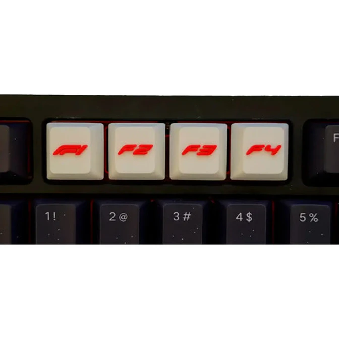 Pack Teclas De Fórmula F1/f2/f3/f4 - Teclado Mecánico 1
