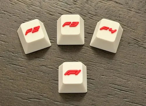 Pack Teclas De Fórmula F1/f2/f3/f4 - Teclado Mecánico - Foto 2