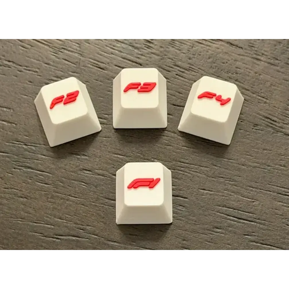 Pack Teclas De Fórmula F1/f2/f3/f4 - Teclado Mecánico 2