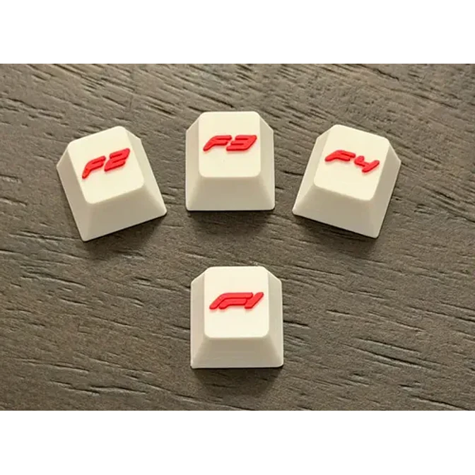 Pack Teclas De Fórmula F1/f2/f3/f4 - Teclado Mecánico 2