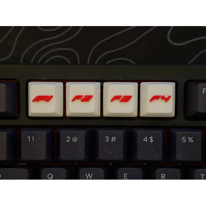 Pack Teclas De Fórmula F1/f2/f3/f4 - Teclado Mecánico 3
