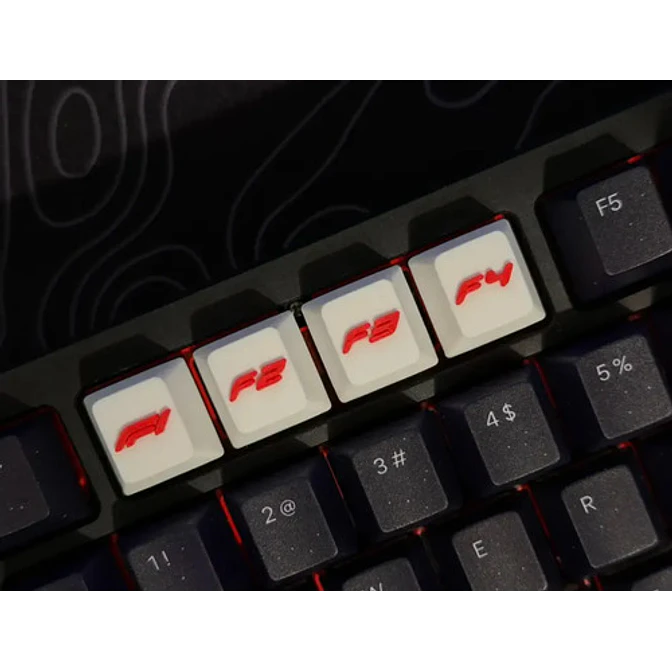 Pack Teclas De Fórmula F1/f2/f3/f4 - Teclado Mecánico 4