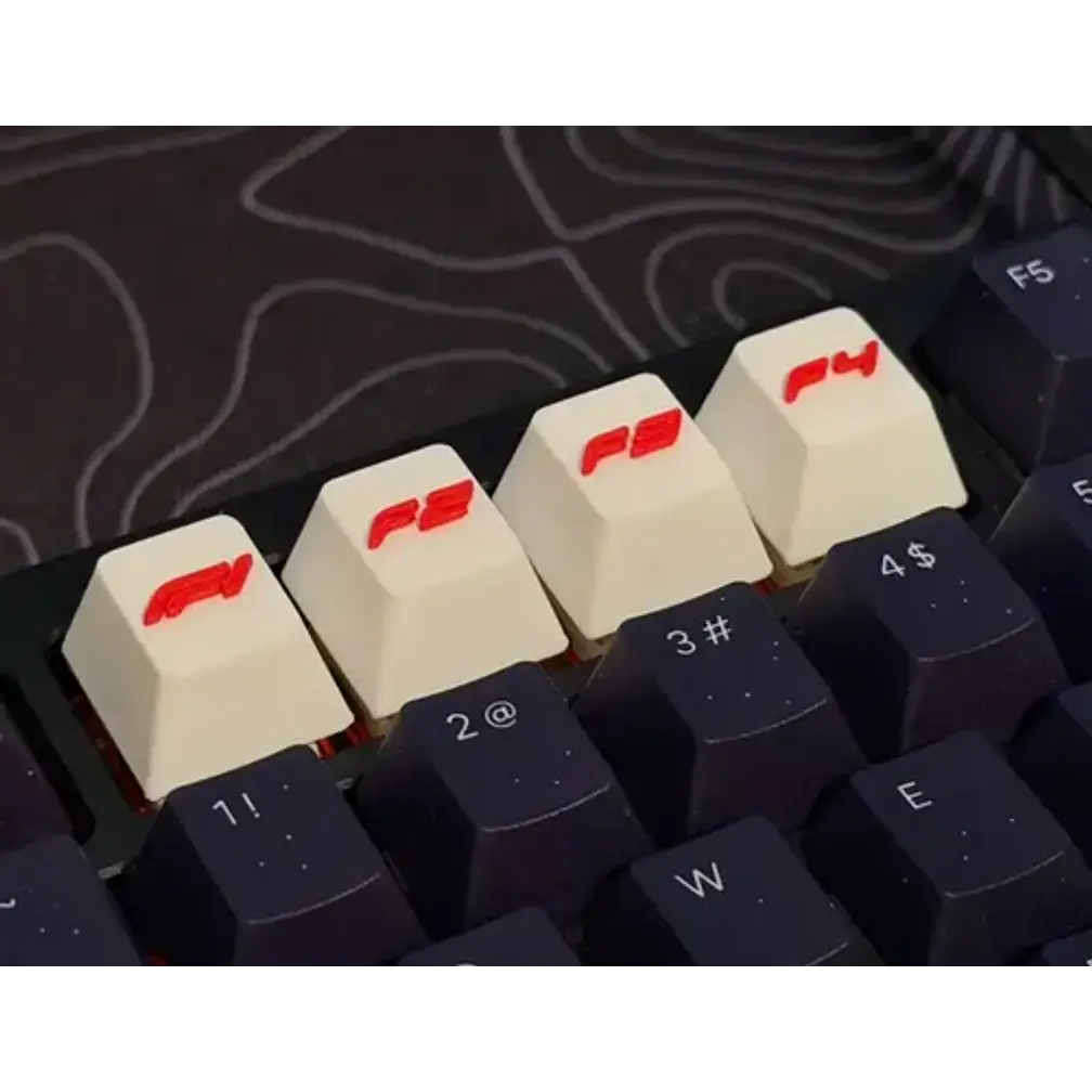 Pack Teclas De Fórmula F1/f2/f3/f4 - Teclado Mecánico 5