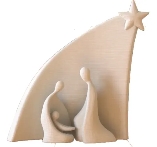 Adornos Navidad - Pesebre Moderno