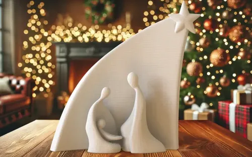 Adornos Navidad - Pesebre Moderno - Foto 2