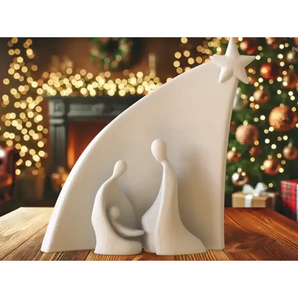 Adornos Navidad - Pesebre Moderno 4