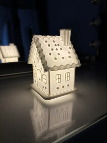 Portavelas Led- Casa De Navidad Invernal - Foto 4