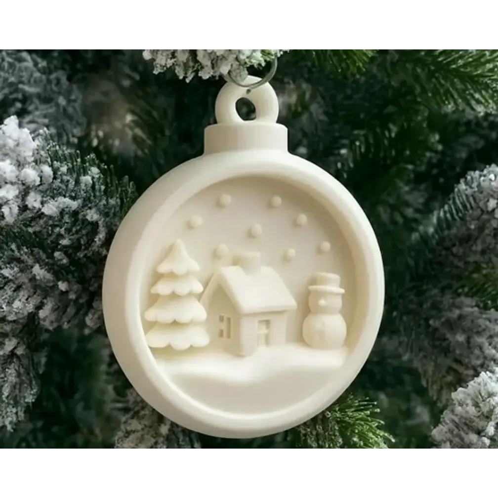 Adorno Esférico De Navidad 4
