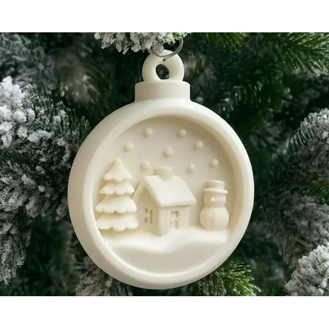Adorno Esférico De Navidad 4