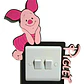 Adorno Para Interruptor - Piglet - Miniatura 1