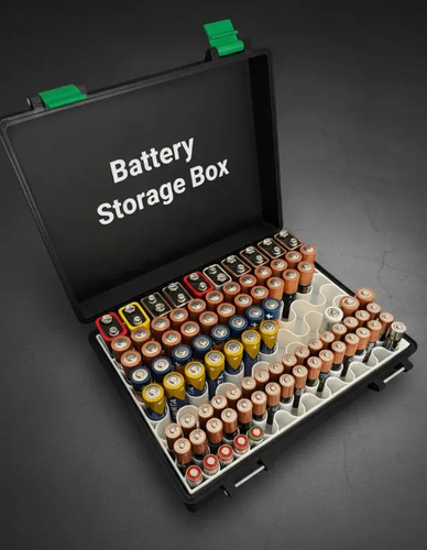 Caja De Almacenamiento De Baterías (para 118 Baterías) - Foto 2
