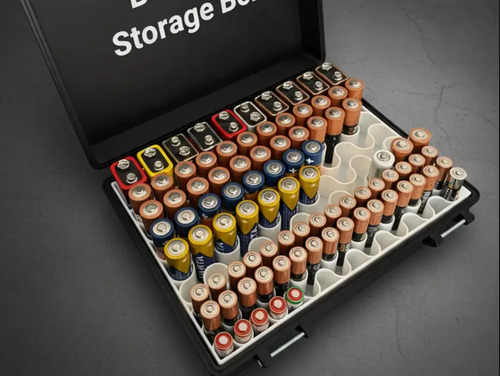 Caja De Almacenamiento De Baterías (para 118 Baterías) - Foto 3