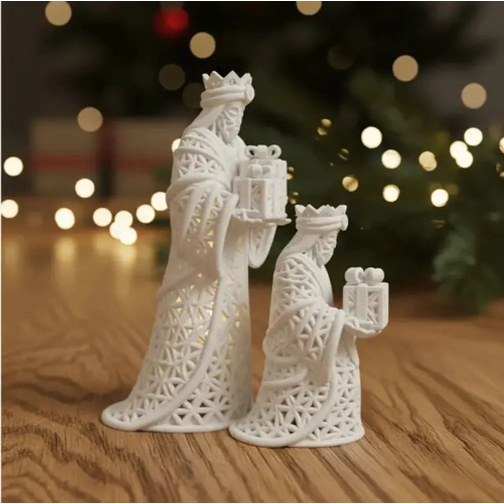 Decoración De Los Reyes Magos Del Pesebre De Navidad 1