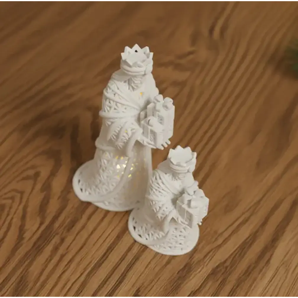 Decoración De Los Reyes Magos Del Pesebre De Navidad 2