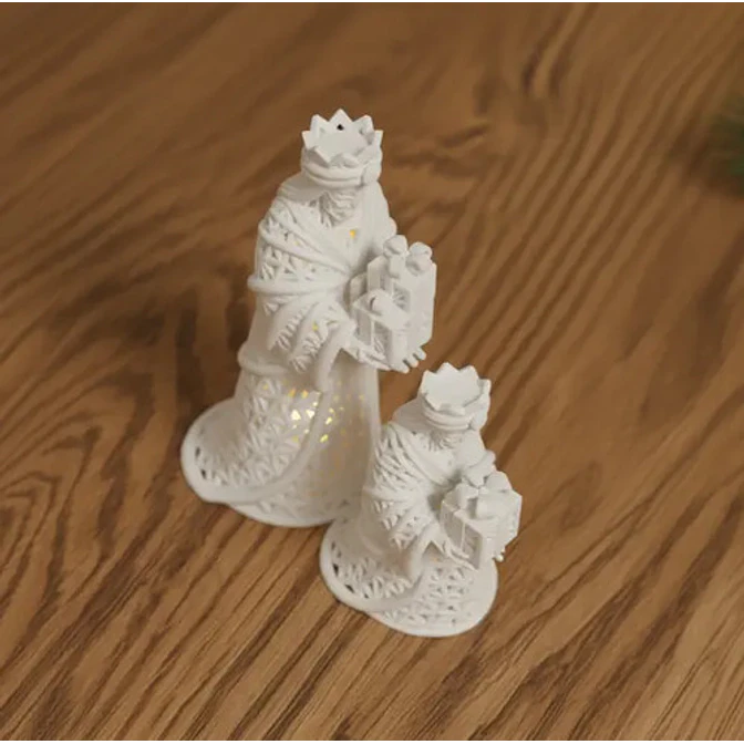 Decoración De Los Reyes Magos Del Pesebre De Navidad 2