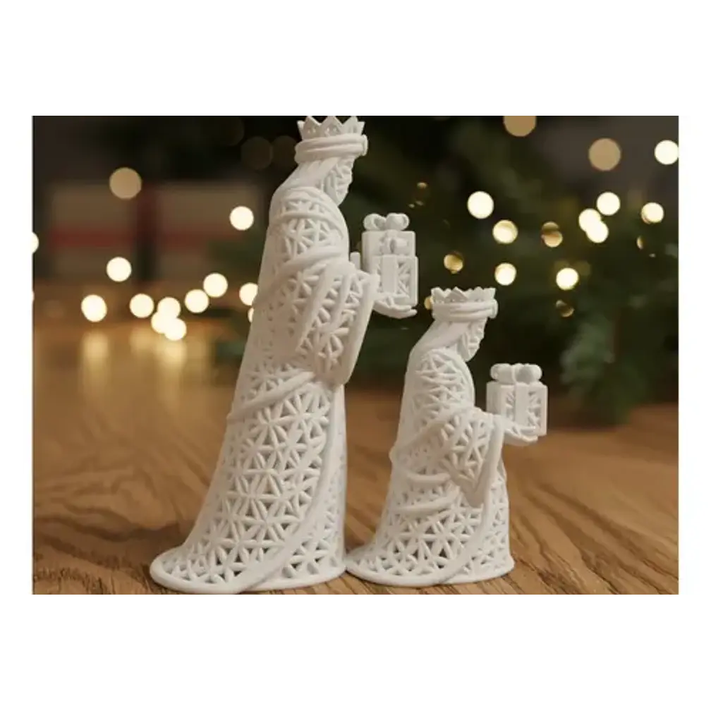 Decoración De Los Reyes Magos Del Pesebre De Navidad 3