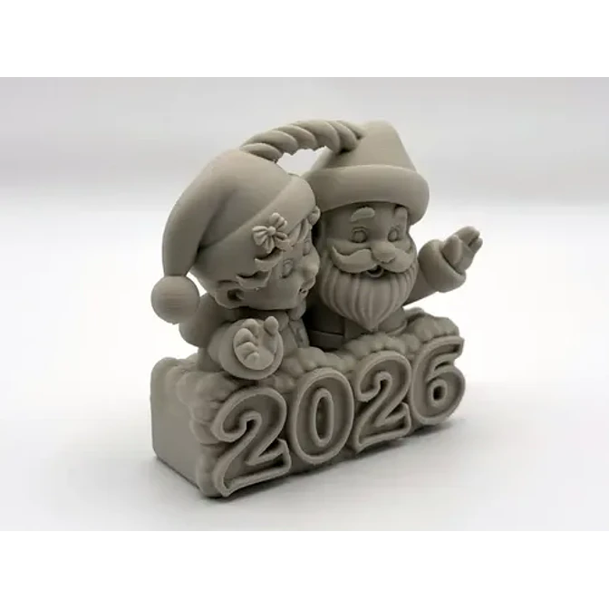 Adorno Para El Árbol De Navidad - Santa Claus 2026 3