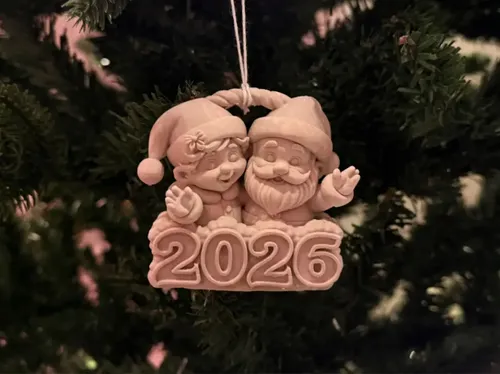 Adorno Para El Árbol De Navidad - Santa Claus 2026 - Foto 4