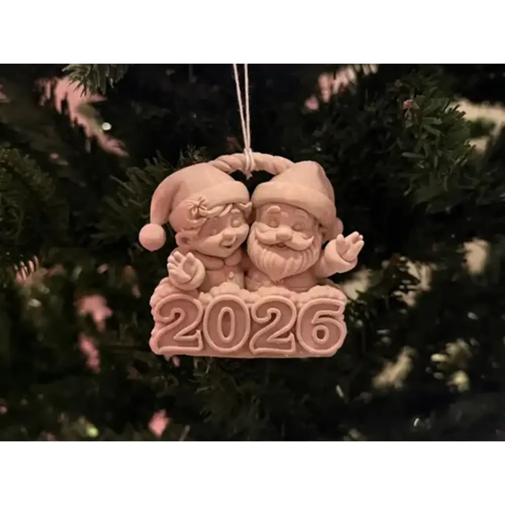 Adorno Para El Árbol De Navidad - Santa Claus 2026 4