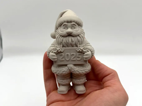Adorno Navideño- Gnomo Papá Noel 2025 - Foto 2