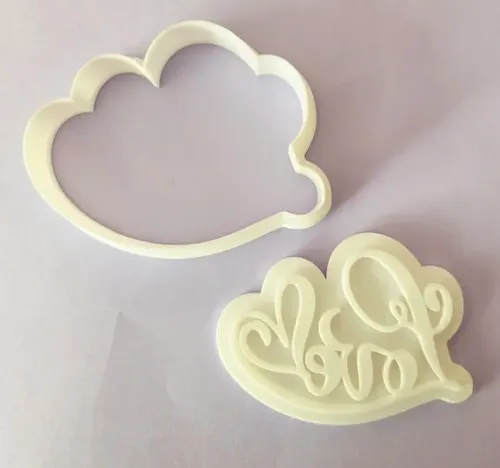 Cortador Y Sello De Galletas De Amor - San Valentín - Foto 3