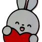Llavero De Conejo - San Valentín - Miniatura 1