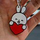 Llavero De Conejo - San Valentín - Miniatura 2