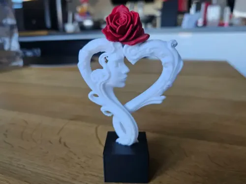Escultura De La Elegancia De Regalo San Valentín